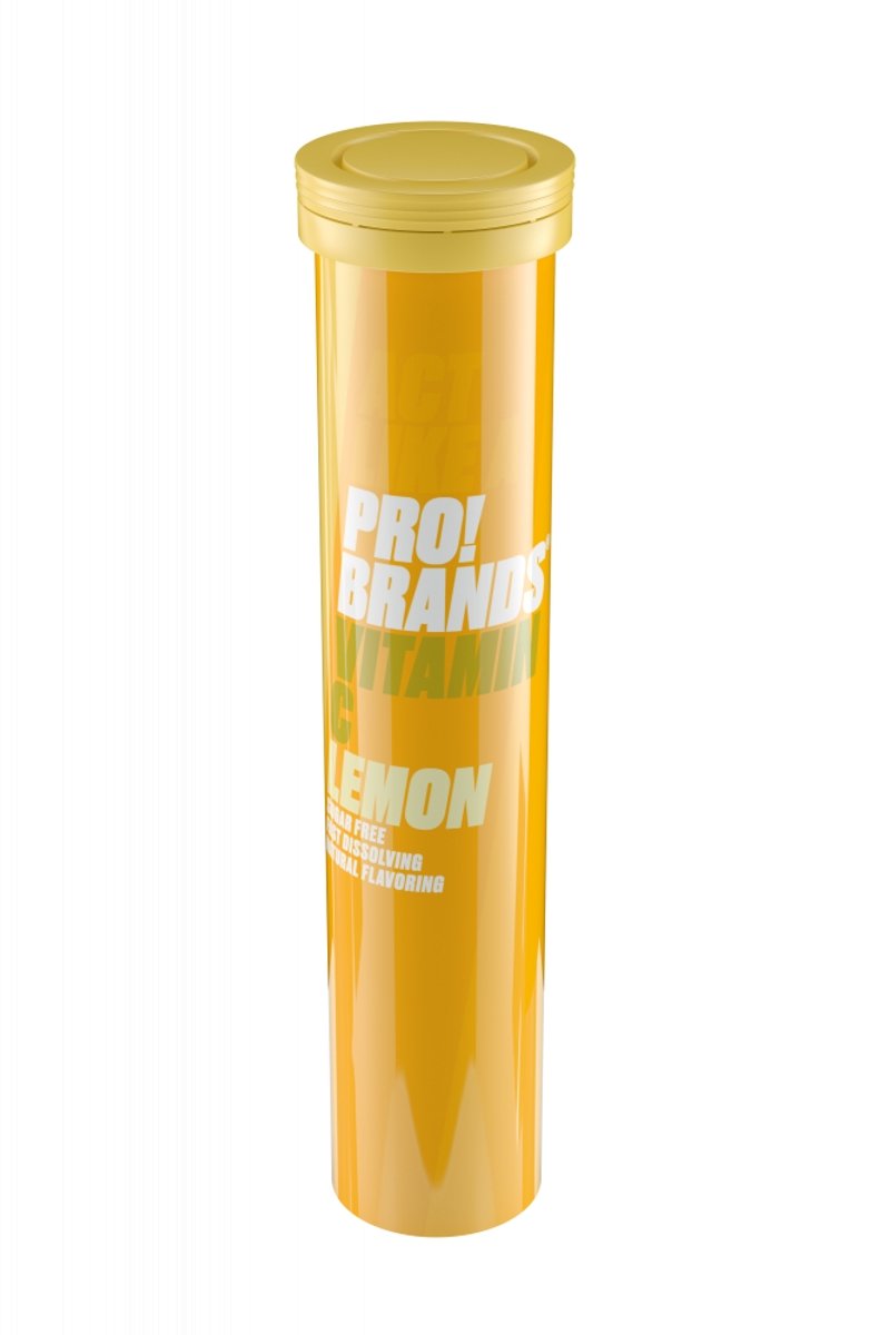 Vitaminpro Vitamin C, 20tab x 12stk, Lemon - MyStuff.no