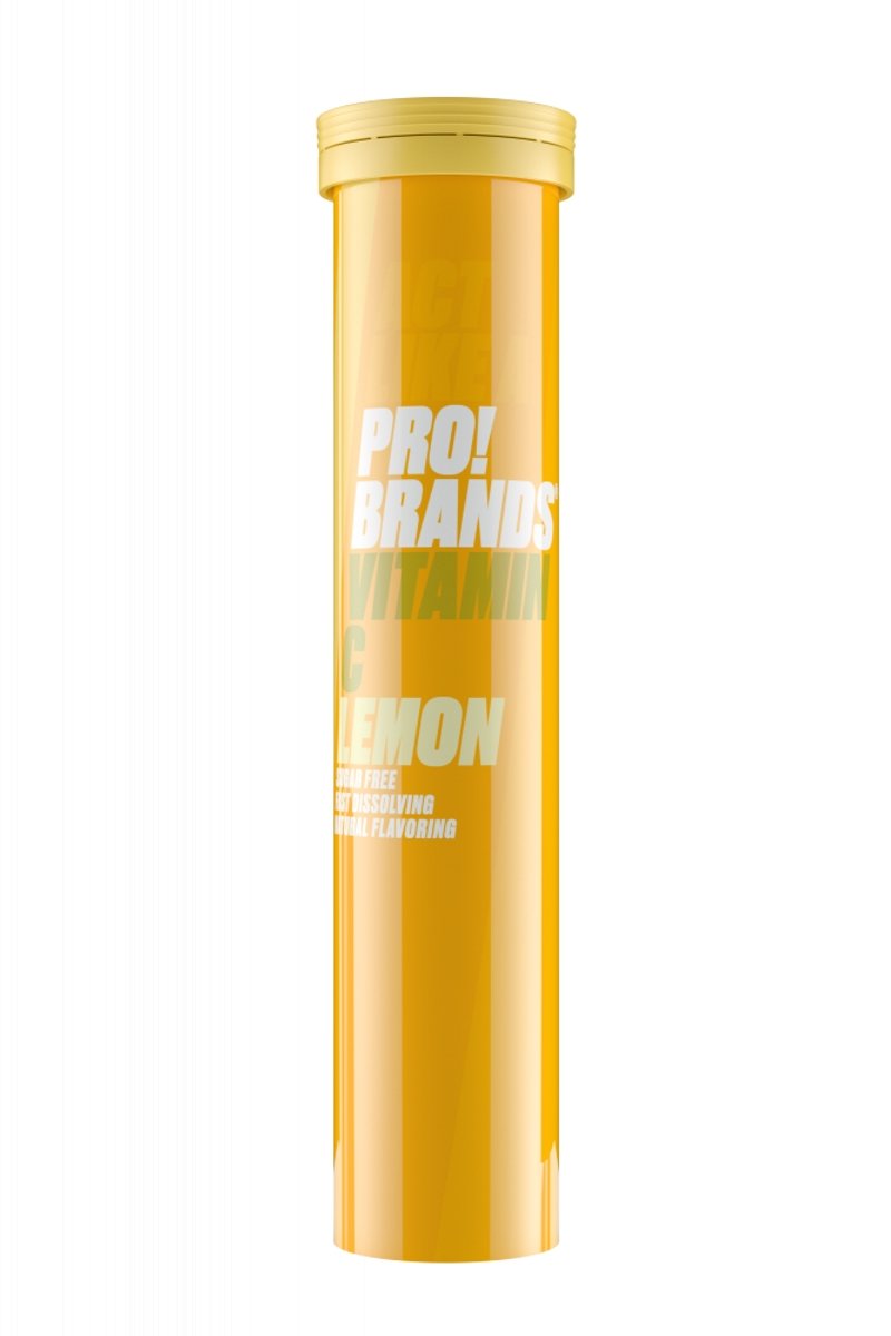 Vitaminpro Vitamin C, 20tab x 12stk, Lemon - MyStuff.no