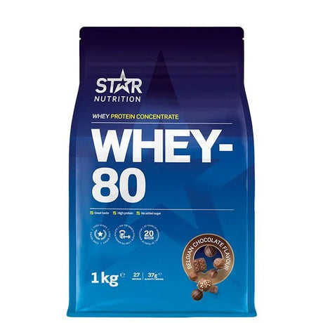 Whey-80, 1 kg - MyStuff.no