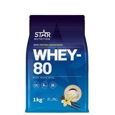 Whey-80, 1 kg, Double Rich Chocolate - MyStuff.no