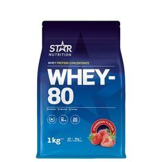 Whey-80, 1 kg, Double Rich Chocolate - MyStuff.no
