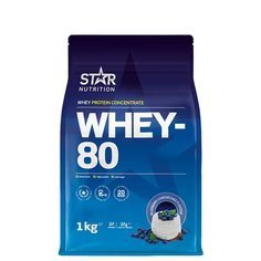 Whey-80, 1 kg, Double Rich Chocolate - MyStuff.no