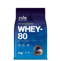Whey-80, 1 kg, Double Rich Chocolate - MyStuff.no